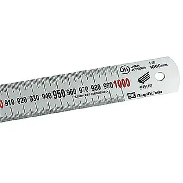 0-1000mm Thước lá Inox Niigata Seiki ST-1000KD