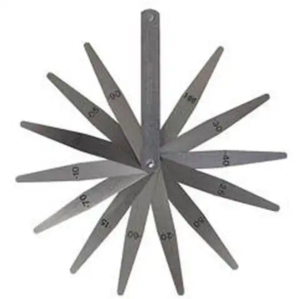 0.03-0.05mm Dưỡng đo độ dày 13 lá Moore and Wright MW388M