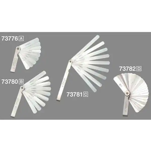 0.03-1.00mm Dưỡng đo độ dày 25 lá Shinwa 73782