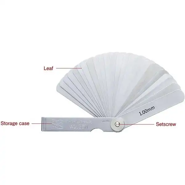 0.03-3.0mm Bộ dưỡng đo độ dày 13 lá Niigata 100MX