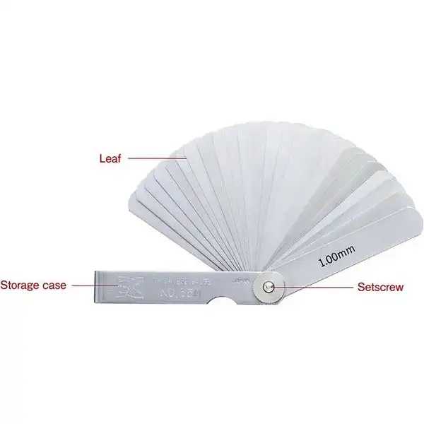 0.03-3.0mm Bộ dưỡng đo độ dày 13 lá Niigata 150MX