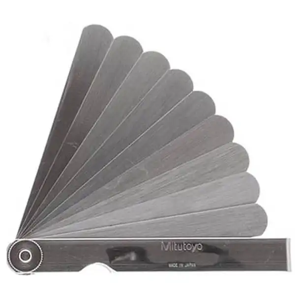 0.05-0.8mm Bộ dưỡng đo độ dày khe hở 10 lá (lá dài 100mm) Mitutoyo 184-306S