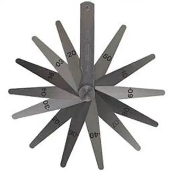 0.05-1.00mm Dưỡng đo độ dày 20 lá Moore and Wright MW393M