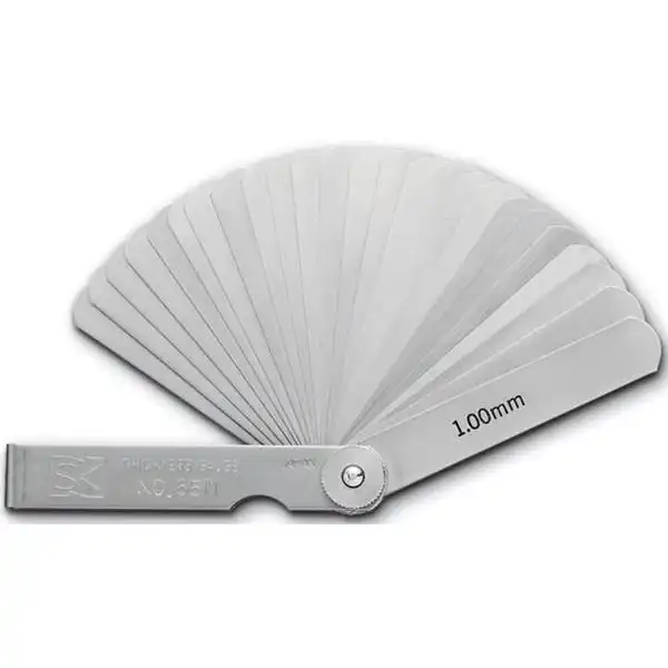 0.1-1mm Bộ dưỡng đo độ dày 10 lá Niigata 100MH