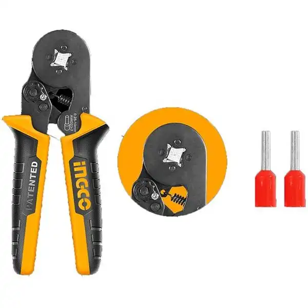0.25-10mm3 Kìm bấm cos dây điện Ingco HRCPG05210