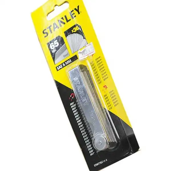 0.5-65mm Thước căn đo độ dày khe hở 36 lá Stanley STMT78214-8