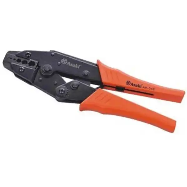 0.5-6mm2 Kìm bấm cos lục giác Asaki AK-346