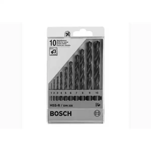 1-10mm Bộ mũi khoan sắt HSS-R DIN338 Bosch 1609200203 (đổi qua 2608577348)