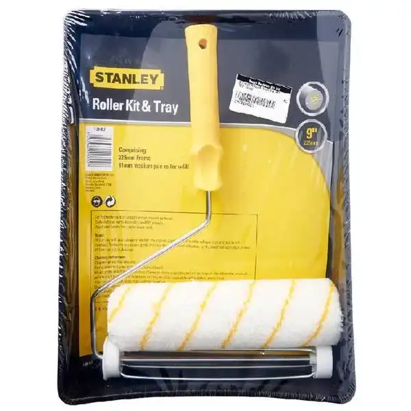 1-29-822 bộ lăn sơn 9 inch hoàn thiện (có khay đựng sơn) STANLEY