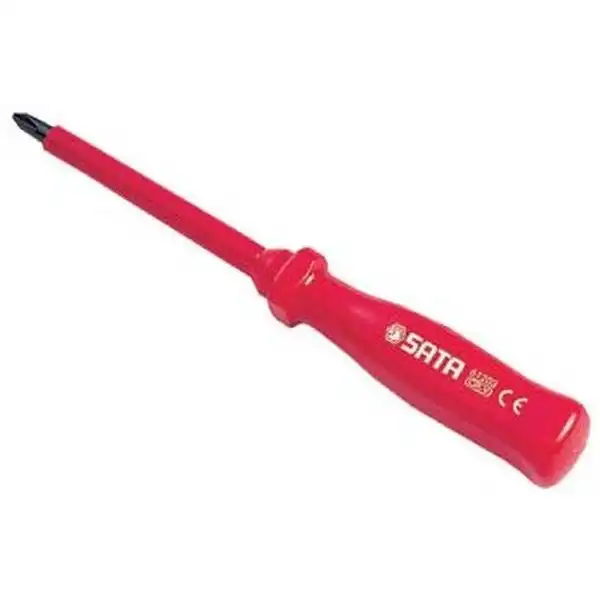 #1 Tuốc nơ vít bake cách điện 1000V Sata 61-202 (61202)