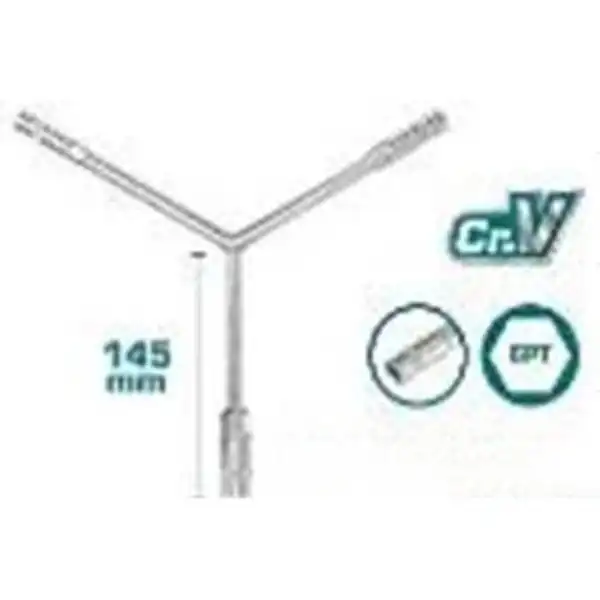 10-12-14mm Cần chữ Y Total THYSW101214