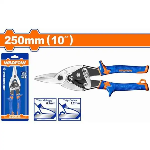 10 inch Kéo cắt tôn mũi thẳng Wadfow WAS2910