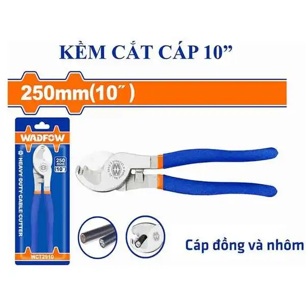 10 inch Kìm cắt cáp đầu lớn Wadfow WCT2910