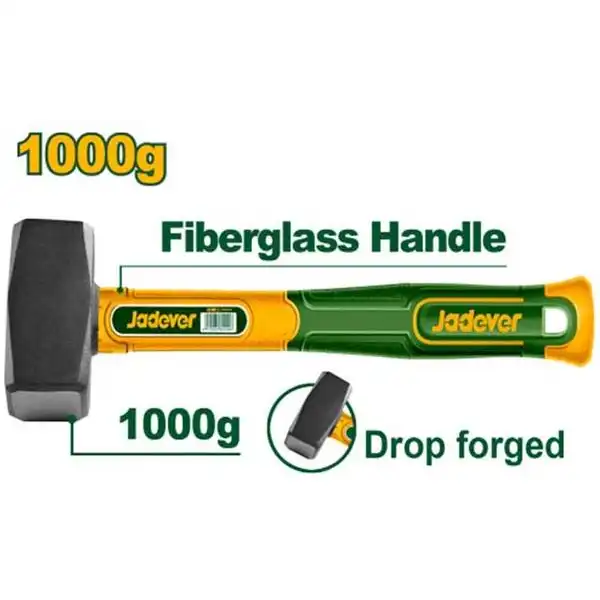 1000g Búa tạ cán nhựa Jadever JDHM2310