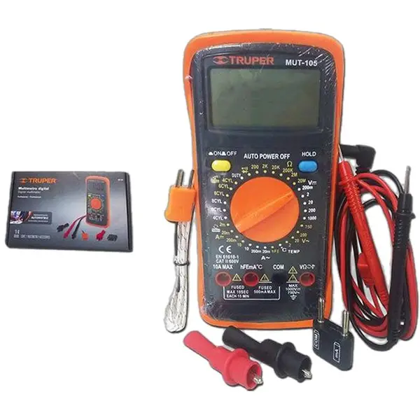 1000V ĐÒNG HỒ VẠN NĂNG ĐO DÒNG ĐIỆN TRUPER 10403 (MUT-105)
