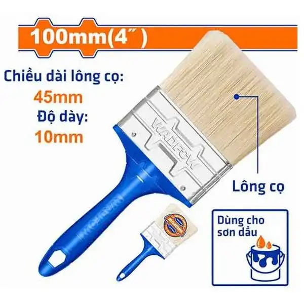 100mm Cọ sơn dầu Wadfow WPB1904