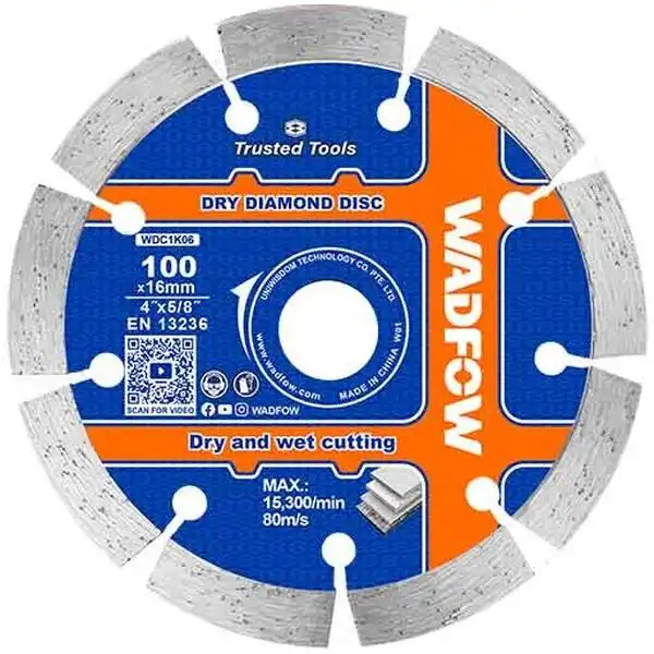 100x16mm Lưỡi cắt gạch (cả cắt khô và ướt) Wadfow WDC1K06