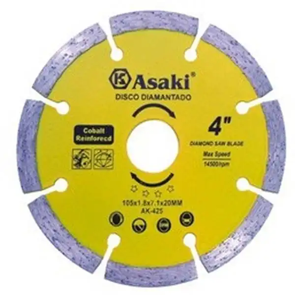 105mm Đĩa cắt gạch khô Asaki AK-425