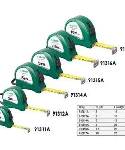 10m Thước cuộn thép (bản 25mm) Sata 91-317A (91317A)