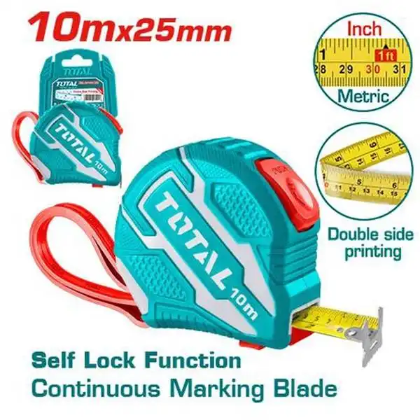 10m Thước cuộn thép (rộng 25mm) Total TMT1262101