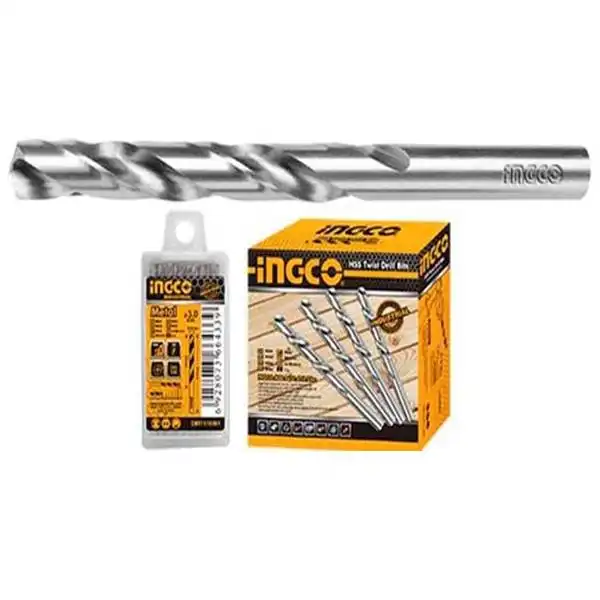 10mm Mũi khoan kim loại M2 HSS 133mm INGCO DBT1111001