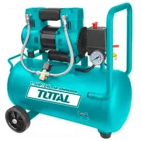 1100W (1.5HP) Máy nén khí không dầu 24 lít Total TCS1110242T