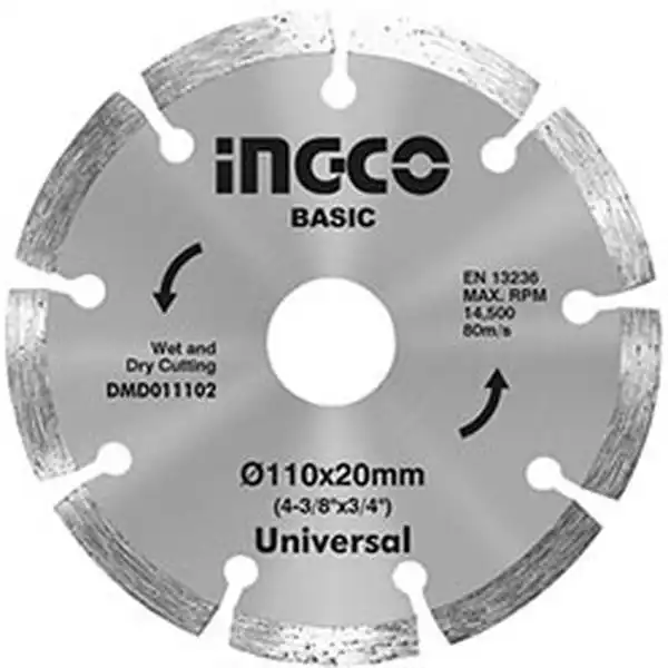 110mm Đĩa cắt kim cương INGCO DMD011102