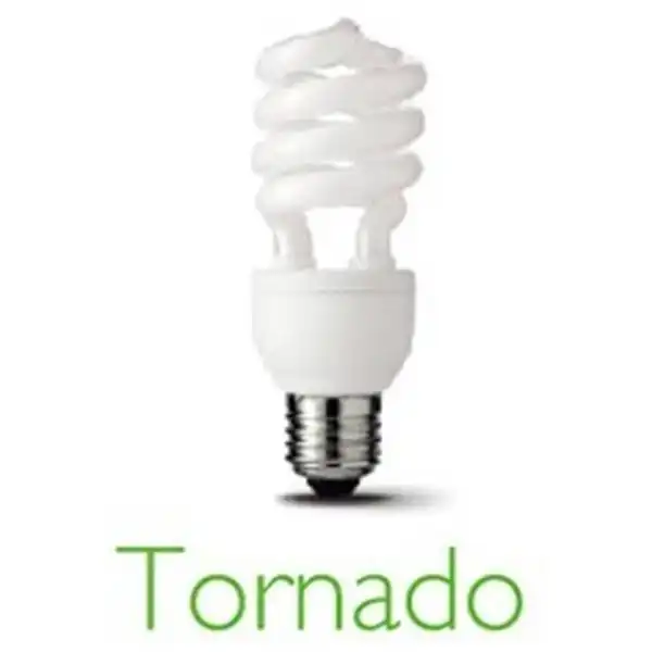 11W-Xoắn Bóng Compact Tornado WW-Ánh sáng trắng