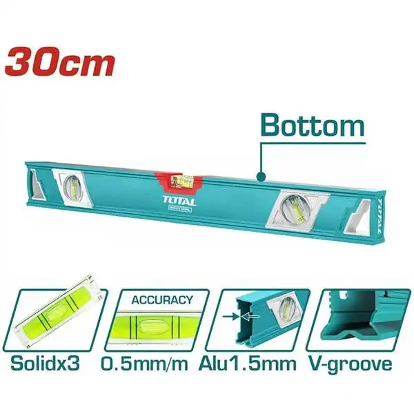 12 inch (300mm) Thước thủy Total TMT23086 (đổi qua TMT23028)