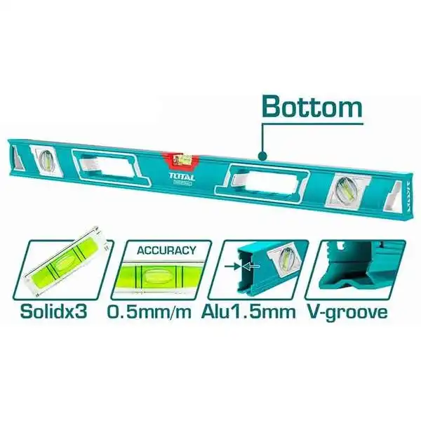1200mm Thước thủy có từ Total TMT212056 (đổi qua TMT212028M)