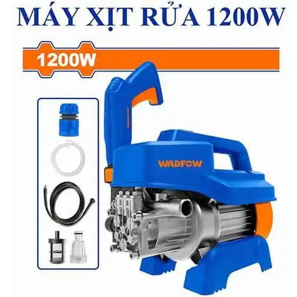 1200W Máy xịt rửa (động cơ cảm ứng dây nhôm) Wadfow WHP1A12