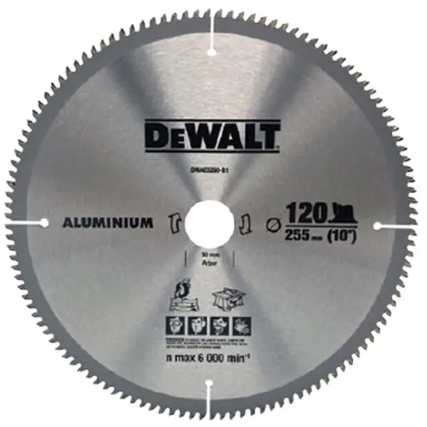 120T Lưỡi cắt nhôm 255mm Dewalt DWA03260-B1