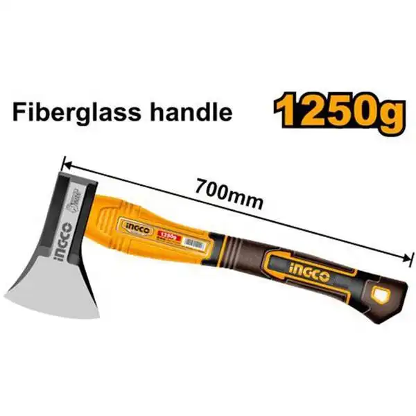 1250g Rìu cán nhựa dài 700mm Ingco HAX0811250