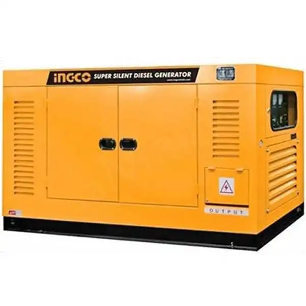 12.5kW Máy phát điện động cơ dầu giảm tiếng ồn INGCO GSE100K1