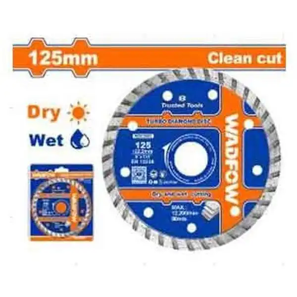 125x22.2mm Lưỡi cắt gạch đa năng (cắt cả khô và ướt) Wadfow WDC3K03