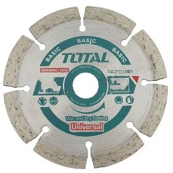 125x22mm Đĩa cắt gạch khô có phủ hợp kim nhân tạo Total TAC2111253