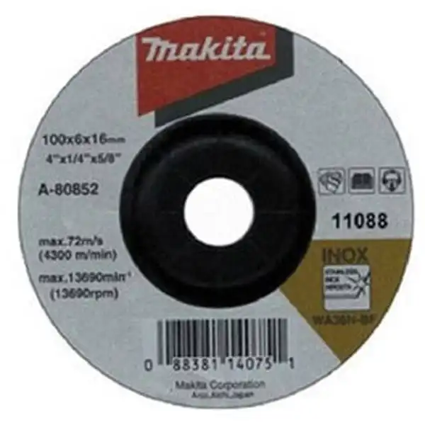 125x6x22.23mm Đá mài inox Makita B-21129
