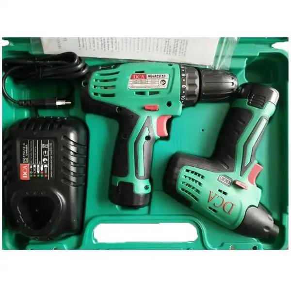 12V Bộ máy khoan và máy siết vít dùng pin DCA ADKIT01E