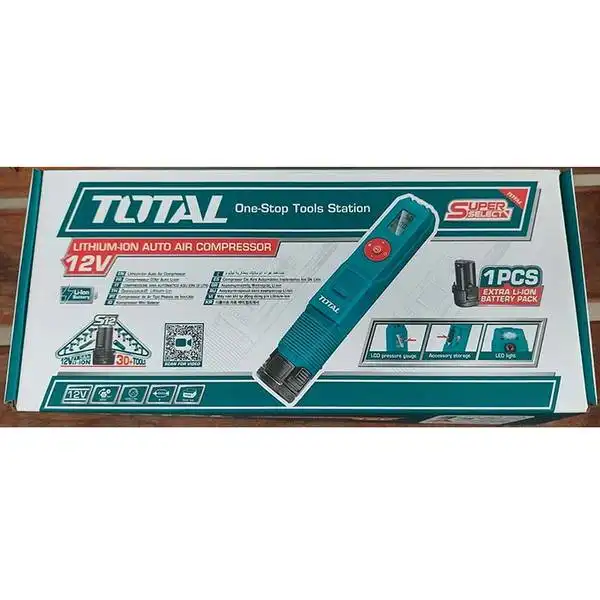 12V Máy bơm hơi dùng pin Total TACLI12011