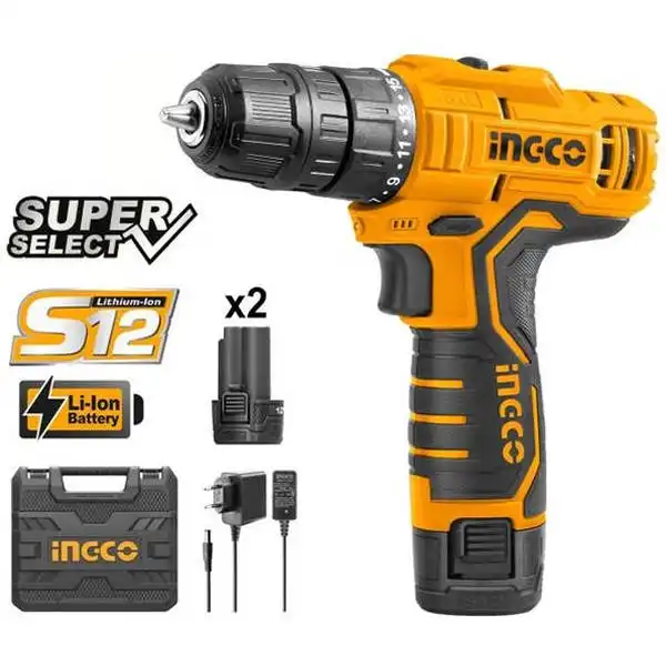 12V Máy khoan vặn vít dùng pin Ingco CDLI12325