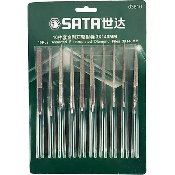 140mm Bộ dao điêu khắc đa năng 10 chi tiết Sata 03-810 (03810)