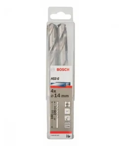 14mm Bộ mũi khoan sắt 4 mũi HSS-G Bosch 2608585593