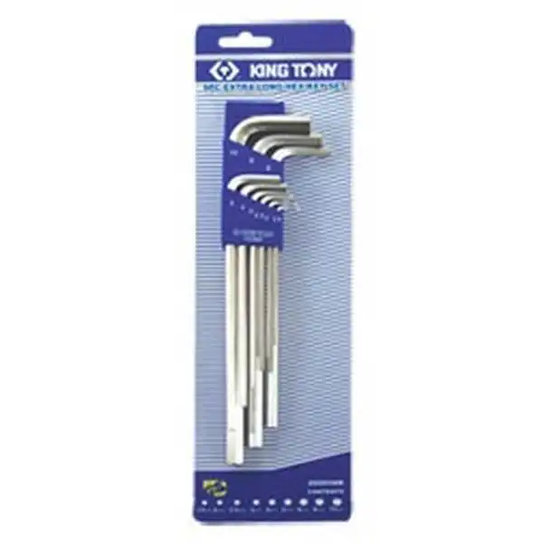 1.5-10mm Bộ chìa lục giác 9 cái hệ mét Kingtony 20209MR