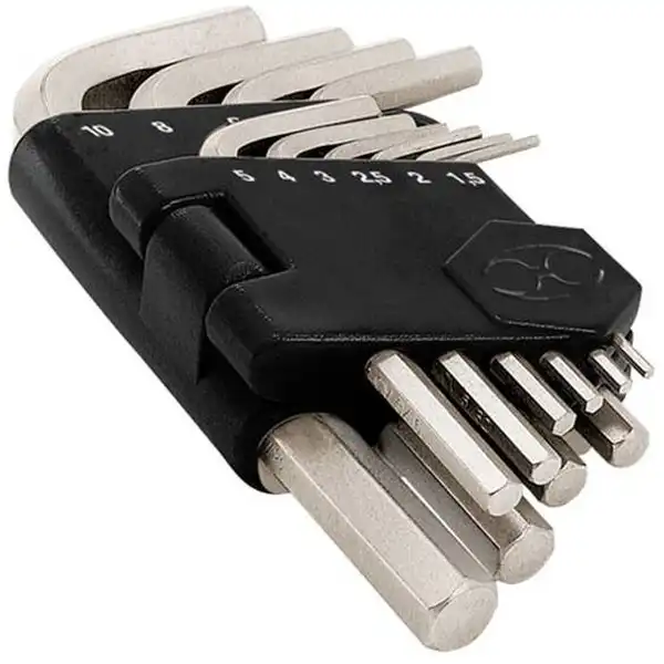1.5-10mm Bộ lục giác 10 cây đầu bằng Truper 15536 (ALL-10M)