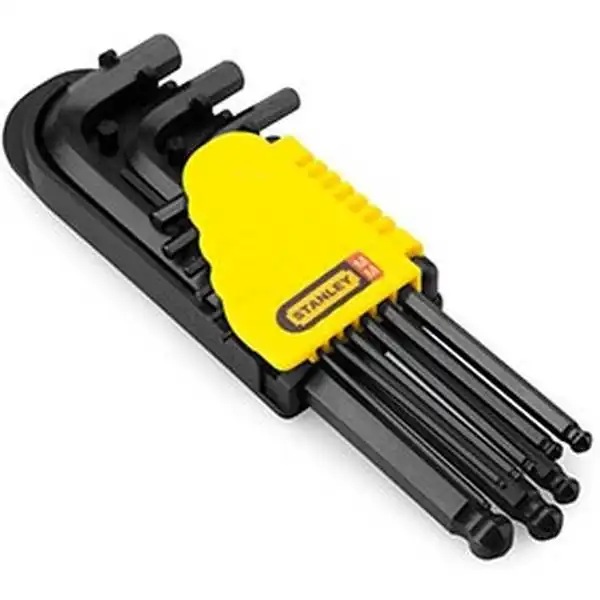 1.5-10mm Bộ lục giác bi 9 cây Stanley 69-256