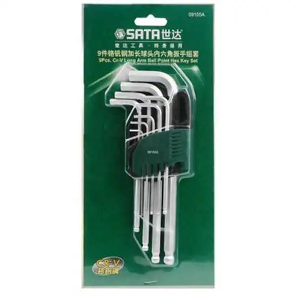 1.5-10mm Bộ lục giác bi dài Sata 09-105A (09105A)