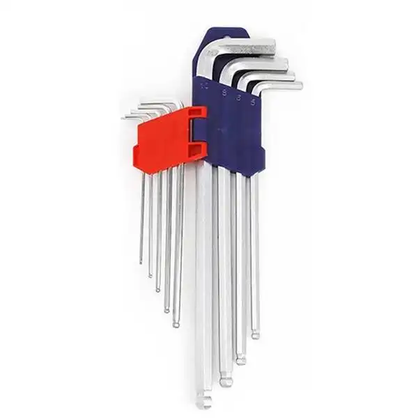 1.5-10mm Bộ lục giác đầu bi (loại dài) 9 chi tiết Workpro WP222007