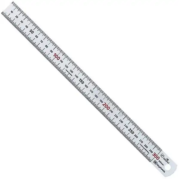 1500mm Thước lá inox vạch Kaidan (bản 40 dày 2mm) Niigata SV-1500KD