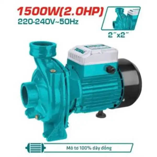 1500W (2.0HP) Máy bơm nước Total TWP2150026