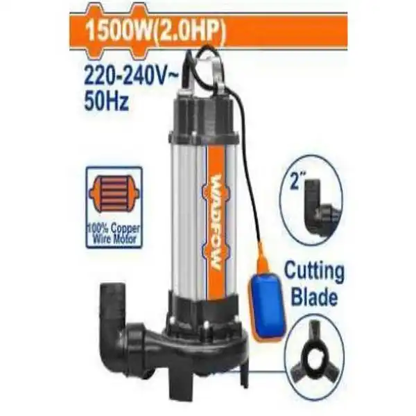 1500W (2HP) Máy bơm chìm nước thải Wadfow WWPWA05